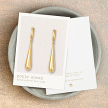 Modern Blush Pink Leather Earring Display Holder