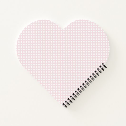 Modern Blush Pink Monogram Name Sketpad Notizblock (Rückseite)