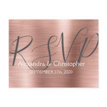 Modern Blush Pink - Rose Gold UAWG Response