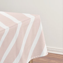 Modern blush pink white oblique stripes cute
