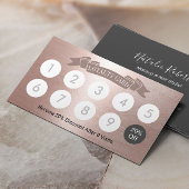 Modern Blush Rose Goldenes Paradies für Kletterste Treuekarte