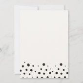 Modern Boba Tea Geburtstagseinladung Einladung (Rückseite)