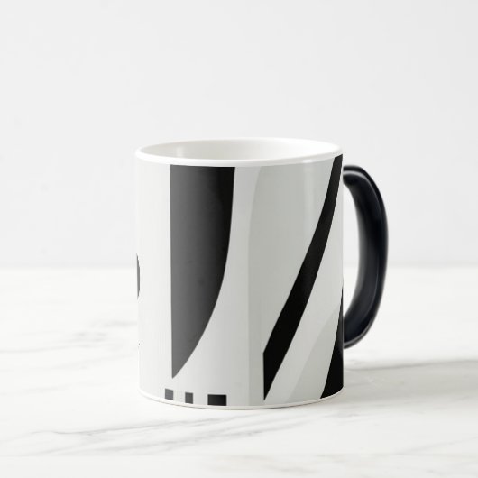 Modern Boho Abstract Sage Verwandlungstasse (VorderseiteRechts)