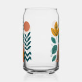 Modern Boho Abstrakte Natur Dosenglas (Rechts)