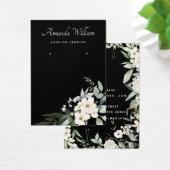 Modern Boho Aquarellblume Ohrkarte (Schreibtisch)