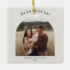 Modern Boho Arch Beige Farm La La La La La La La L Keramikornament