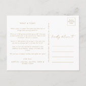 Modern Boho Arch | Creme 3 Fotos Weihnachten (Rückseite)