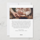 Modern Boho Arch Joyful Vier Foto Weihnachten (Rückseite)