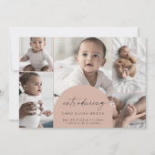 Modern Boho Arch | Lachs - Foto - Birne Ankündigung (Vorderseite)