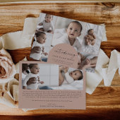 Modern Boho Arch | Lachs - Foto - Birne Ankündigung