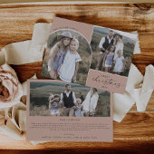 Modern Boho Arch Salmon 3 Fotos Weihnachten