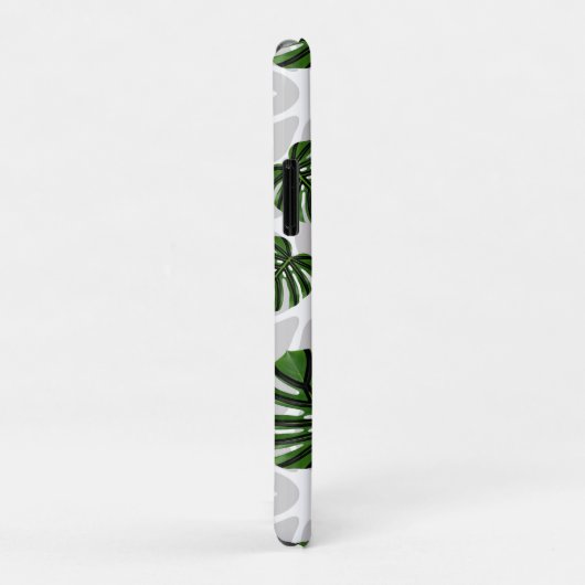 Modern Boho Botanical Leaves Pattern Case-Mate iPhone Hülle (Hinten/Rechts)