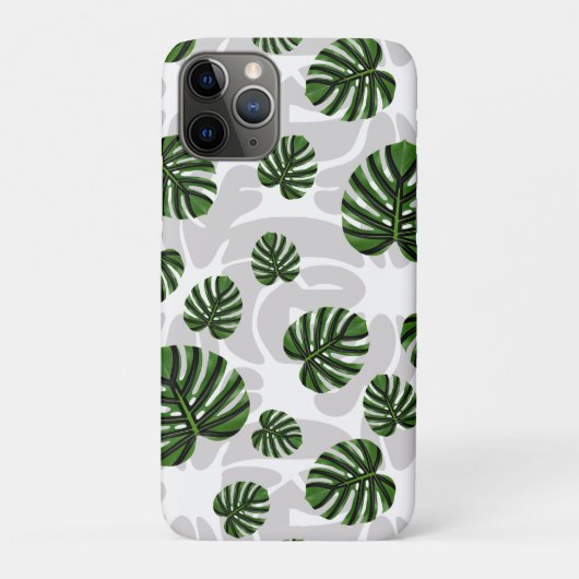 Modern Boho Botanical Leaves Pattern Case-Mate iPhone Hülle (Rückseite)