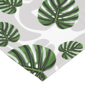Modern Boho Botanical Leaves Pattern Kurzer Tischläufer (Ecke)