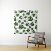 Modern Boho Botanical Leaves Pattern Wandteppich (Beispiel)