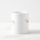 Modern Boho Chic Mutter Tag Handgeschriebene Mama Kaffeetasse (Mittel)