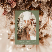 Modern Boho Christmas Card | FOTO Einladung