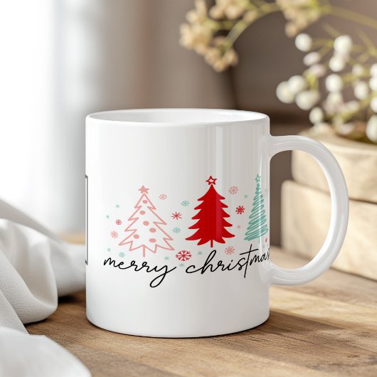 Modern Boho Custom Logo Weihnachtsgeschenk Tasse