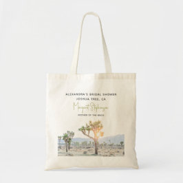 Modern Boho Desert Joshua Tree Brautparty Gefallen Tragetasche