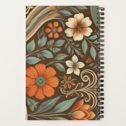 Modern Boho Design Journal Notizblock (Rückseite)