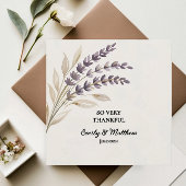 Modern Boho Designer Danke Karte