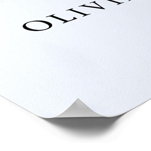 Modern Boho Dusty Blue Wedding Welcome Foto Sign Poster (Ecke)