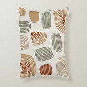 Modern Boho Earth Tones Abstract ID1273 Dekokissen (Vorderseite(Vertikal))