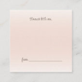 Modern Boho Elephant Babydusche Buchanfrage Begleitkarte (Rückseite)