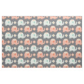 Modern Boho Elephant Kinderzimmer Fabric Stoff (Fat Quarter (45,7 x 55,9 cm))