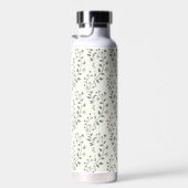 Modern Boho Floral Pattern Sage Cream Trinkflasche (Rechts)