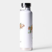 Modern Boho Floral Trinkflasche (Rechts)