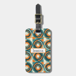 Modern Boho Geometric Gepäckanhänger
