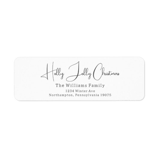 Modern Boho Holly Jolly Weihnachtsfeierlichkeiten  (Vorne)