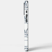 Modern Boho Indigo Blue Rainbow Personalisiert Case-Mate iPhone Hülle (Rückseite / Links)