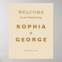Modern Boho Jewel Earth Tone Wedding Begrüßungszei