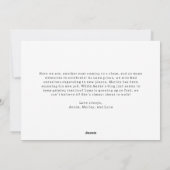 Modern Boho Joyful Drei Fotos Weihnachten (Rückseite)