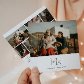 Modern Boho Merry Seven Foto Weihnachten