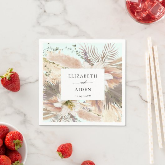 Modern Boho Napkins Serviette (Beispiel)