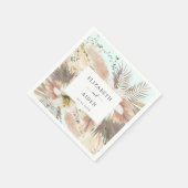 Modern Boho Napkins Serviette (Ecke)