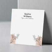 Modern Boho Pastel Bracelet Schmuckkarte