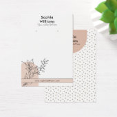 Modern Boho Pastel Earring Juwelier Display Card (Schreibtisch)