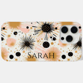 Modern Boho Pink Star Case-Mate iPhone Hülle (Rückseite (Horizontal))