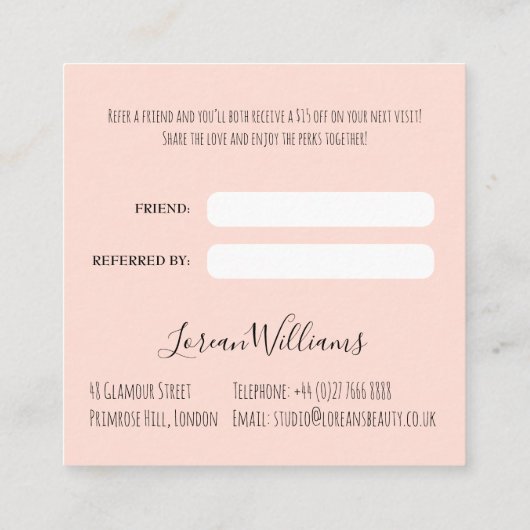 Modern Boho Schwarz-weiße Wavy Hair Style Flora Terminkarte (Rückseite)