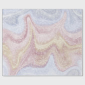 Modern Boho Snowflake Holiday Wrapping Paper Geschenkpapier (Flach)