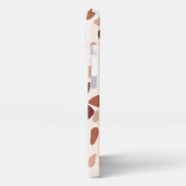 Modern Boho Terrazzo Muster iPhone Case iPhone Hülle (Linke Seite)