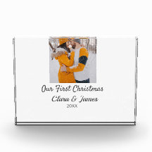 Modern boho unser erstes Weihnachts-Foto