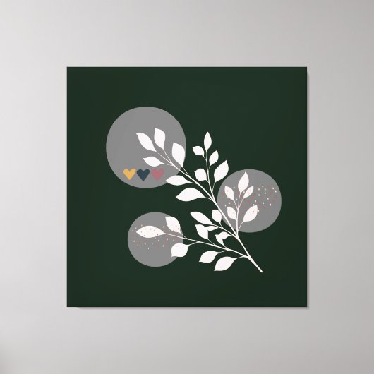 Modern Boho Wall Poster Leinwanddruck (Vorderseite)