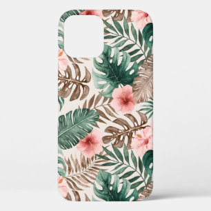 Modern Boho Wasserfarbe Tropenflora Case-Mate iPhone Hülle