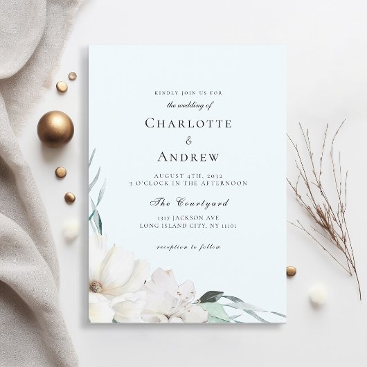 Modern Boho Wedding Einladung