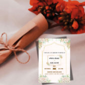 Modern Boho Wedding Invitation, Neutral Earth Tone Einladung